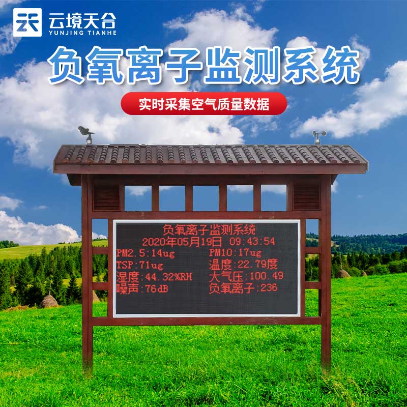 1701661301197313 景区负氧离子监测站设备介绍