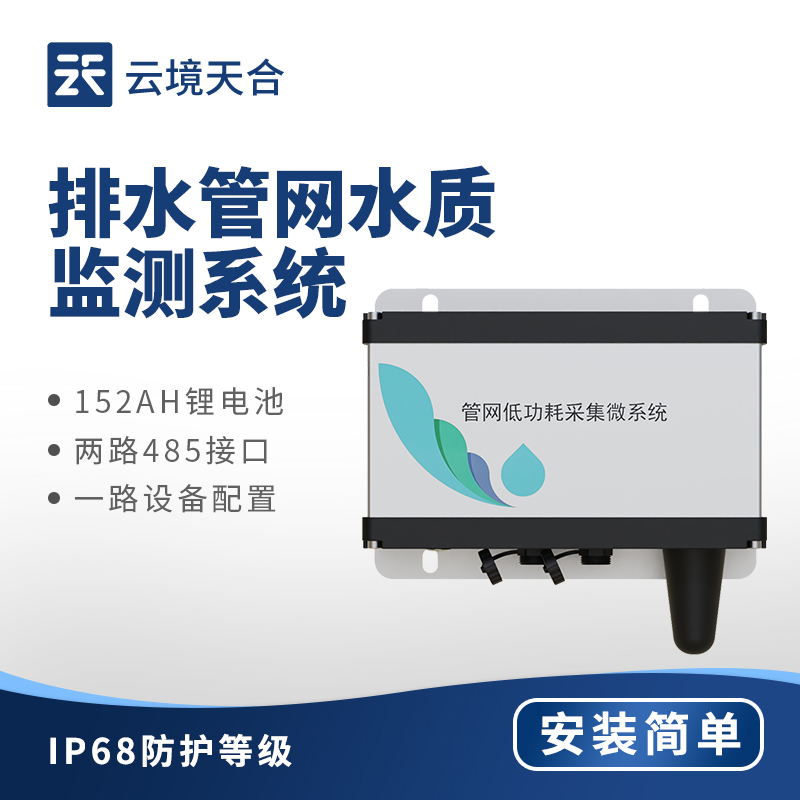 排水管网水质监测系统热门方案｜云境LETOU乐投TH-GWS官网定制系统主推款